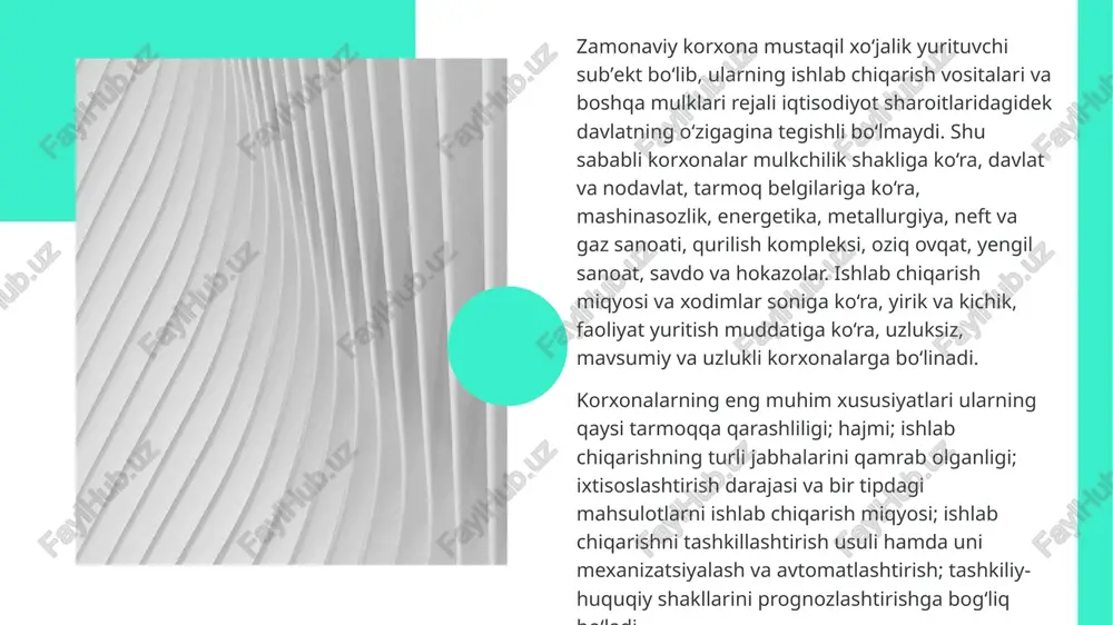 akllanishi, ularni saqlash va sotish muddatini qisqaligiga qarab tayyorlanishi; - mahsulotlar assortimentini (ovqatlar turlari) xizmat qilinayotgan kontengentini xususiyatlari, talabi, ularni kasbiy, milliy, yosh bo‘yicha tarkibiga, harid qilish qobiliyatiga, mehnat qilish va hayot tarziga bog‘liqligi; - ularning mahsulotlari va xizmatiga talabni har soatda, kunda, mavsumlarda o‘zgarib turishi; o‘zbekiston respublikasi fuqarolik kodeksining 43-moddasida qayd etilganidek: “yuridik shaxs qonun hujjatlarida belgilangan tartibda davlat ro‘yxatidan o‘tkazilishi lozim. davlat ro‘yxatidan o‘tkazish haqidagi maʼlumotlar barchaning tanishib chiqishi uchun ochiq bo‘lgan yuridik shaxslarning yagona davlat reestriga kiritiladi. 6 inqirozga qarshi strategiya turli yo‘nalishlarni o‘z ichiga olishi mumkin: xarajatlarni kamaytirish, ayrim bo‘limlarni tugatish, ishlab chiqarish hajmini kamaytirish, qo‘shimcha resurslarni jalb qilish va boshqalar. ammo har qanday holatda ham, bu tanlangan inqirozga qarshi strategiya to‘g‘ri amalga oshirilgan taqdirdagina ijobiy natijaga olib keladigan chora-tadbirlar to‘plami bo‘lib hisoblanadi. o‘zbekiston respublikasining “bankrotlik to‘g‘risida”gi qonuniga ko‘ra: “qarzdorning pul majburiyatlari bo‘yicha kreditorlar talablarini qondirishga va (yoki) majburiy to‘lovlar bo‘yicha o‘z majburiyatini bajarishga qodir emasligi, …