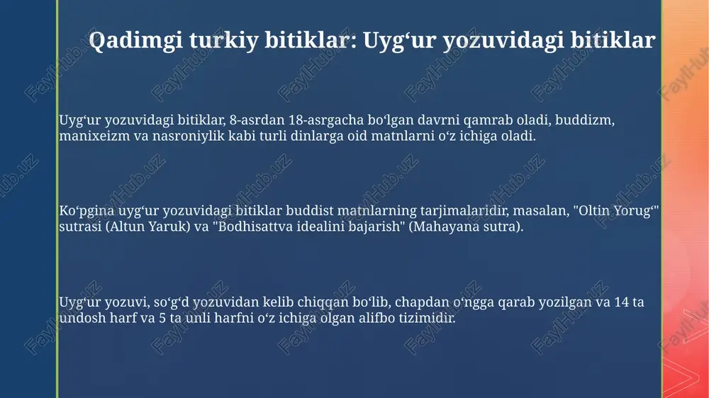uygʻur yozuvi bitiklari - Page 3
