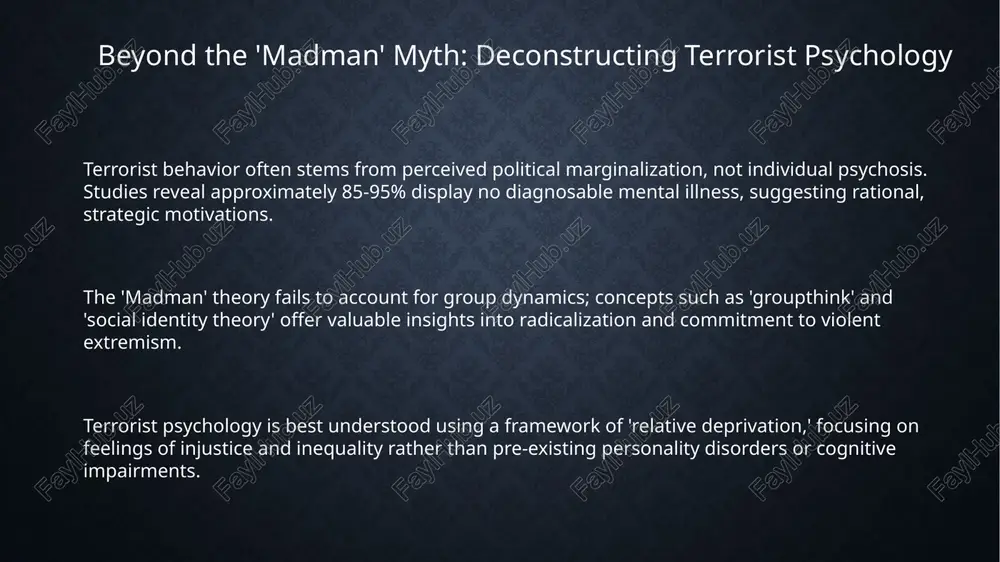 deconstructing terrorist psychology - Page 3