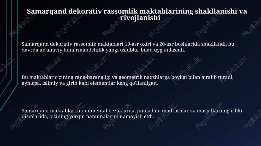 samarqand dekorativ rassomlik maktablar - Page 3