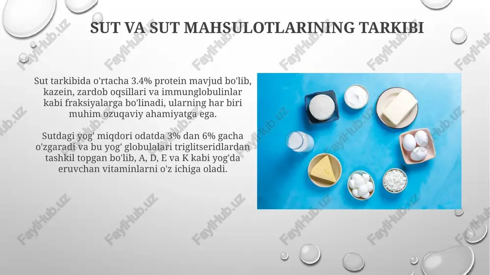 sut va sut mahsulotlarining tarkibi - Page 3