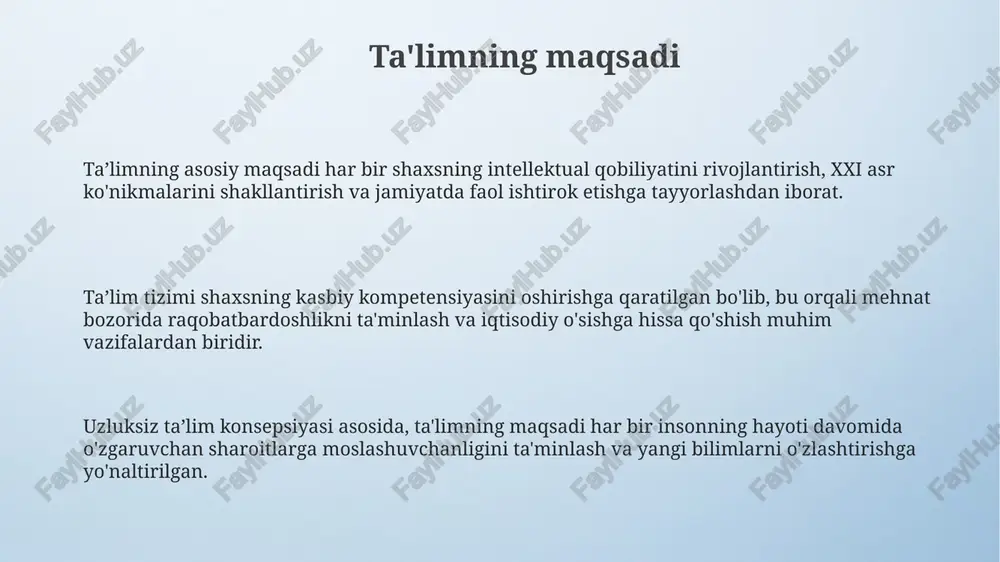 ta'limning maqsadi - Page 3