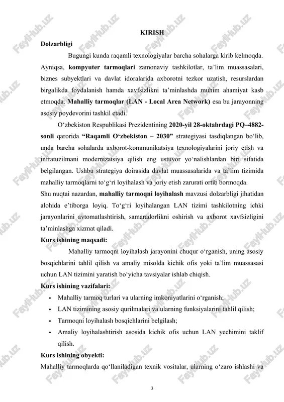 , ko'proq mashhur bo'lgan token ring va fddi (fiber distributed digital interface, ieee 802.8) lan (lokal tarmoq) turlari mavjud. lan mahalliy tarmoq depozitlari, bu kompyuterlar, universitetlar, idoralar, tijorat binolari, laboratoriyalari, laboratoriyalar va shu erda bir nechta kompyuterlar mavjud. lans kompyuter tarmoqlari uchun juda muhimdir, siz foydalanadigan deyarli har bir kompyuter boshqa qurilmaga ulangan. kichik tarmoq ulanishlari nafaqat mavjud emas, balki ular hajmi ham farq qilishi mumkin. yirik traktlar haqida katta kompaniyalar va hukumatlar aytadilar? ularga global tarmoqlar deb nomlanadi. endi siz lans haqida ba'zi kiritish va asosiy bilimlaringiz bor, keling, qanday qilib lans aslida qanday ishlashiga sho'ng'iymiz. qanday mahsulotlar bor? uyda yoki biznesda bo'ldingizmi, ehtimol siz biron bir mahalliy tarmoqning bir qismi bo'lishingiz mumkin. mahalliy mintaqaviy tarmoqni (lan) o'rnatishning eng oson usuli - bu ethernet kabelidan foydalanish. lan kabellari haqida nima deyish mumkin? bu mijozning savoli keladi. lan kabeli ethernet kabeli yoki tarmoq kabeli bilan bir xil. shunday qilib, siz …