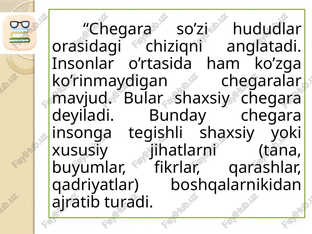 shaxsiy chegaralar - Page 3