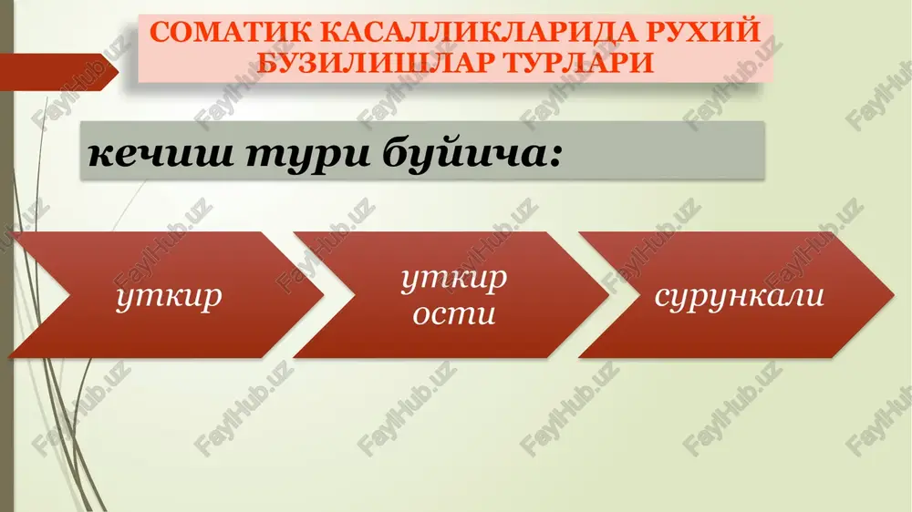 somatik kasalliklarida ruxiy buzilishlar turlari - Page 3