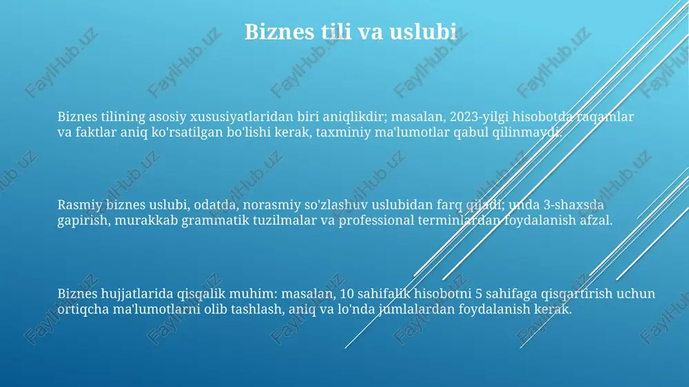 ish yuritish tili va uslubi - Page 3