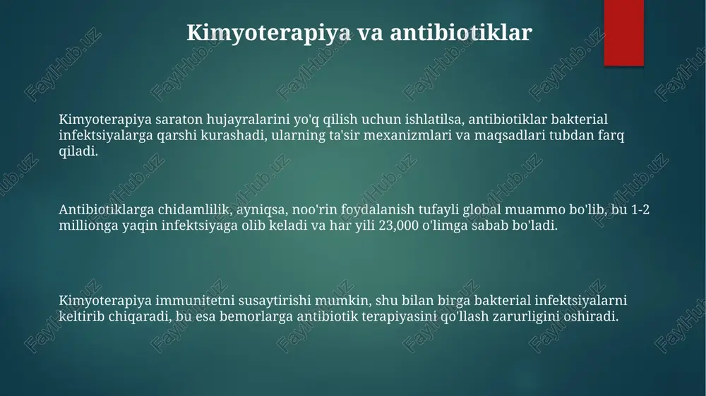 kimyoterapiya va antibiotiklar - Page 3