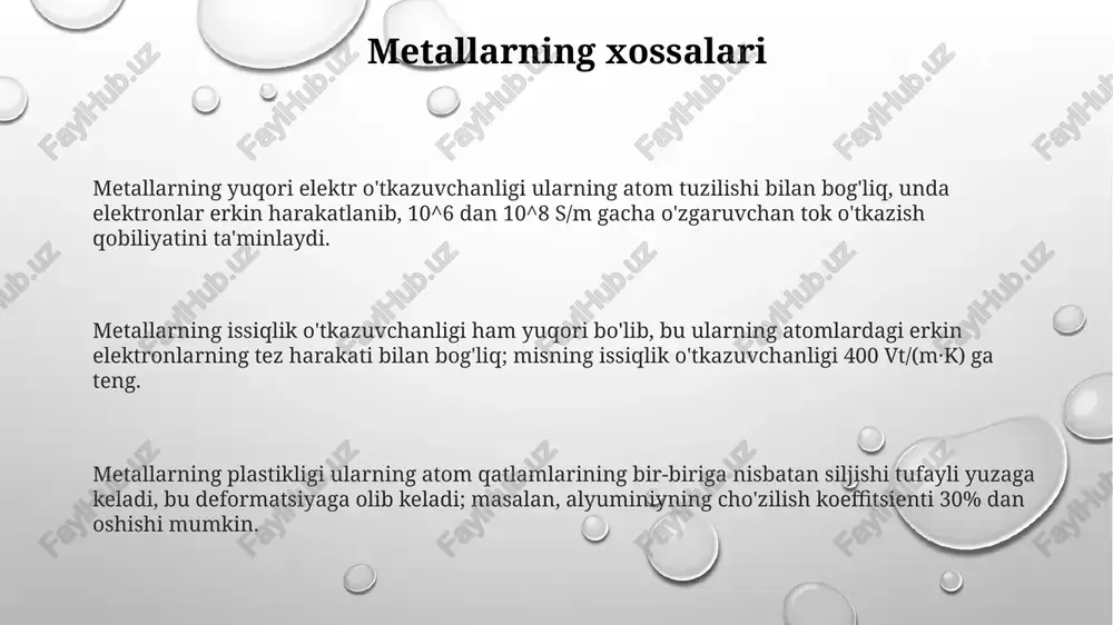 metallar haqida ma’lumot - Page 3