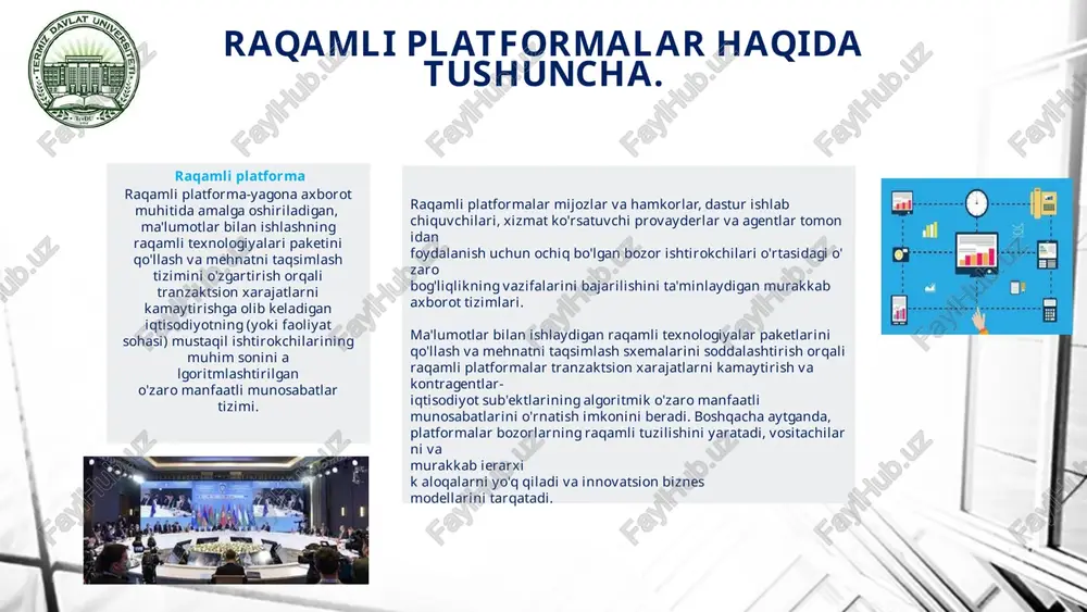 rivojlangan mamlakatlari kompaniyaning rivojlanish bosqichining final bosqichida. ular "axborot" deb nomlangan keyingi bosqichga o'tishni amalga oshiradilar. ichida bu jamiyat belgilangan rol axborotga tegishli. jamiyatning infratuzilmasi ma'lumot to'plash, qayta ishlash, saqlash va tarqatish usullari shakllantiriladi. ma'lumot strategik resursga aylanadi.shuning uchun, xx asrning ikkinchi yarmidan tsivilizatsiya qilingan dunyoda "bilimlar iqtisodiyoti" ga o'tish "bilimlar iqtisodiyoti" ga o'tish jamiyatning ijtimoiy-iqtisodiy rivojlanishida asosiy, aniqroq omilga aylandi, bu jamiyatning ijtimoiy-iqtisodiy rivojlanishida muhim omil bo'ldi, sezilarli darajada o'sish kuzatilmoqda jahon hamjamiyatining deyarli barcha vazifalarini hal qilishda ma'lumotlarning ahamiyati. bu ilmiy va texnik inqilob asta-sekin intellektual ma'lumotlarga aylanishiga qat'iy dalillar, ma'lumotlar ijtimoiy ishlab chiqarish, fan, madaniyat, ta'limni tashkil etish va boshqarishning foydali va samarali zamonaviy vositasi, balki foydali va samarali zamonaviy mahsulotlar, balki foydali va samarali zamonaviy mahsulotlar, balki foydali va samarali zamonaviy mahsulotlar, balki foydali va samarali zamonaviy mahsulotlar, balki foydali va samarali zamonaviy mahsulotlar, balki foydali va samarali zamonaviy mahsulotlar, ijtimoiy ishlab chiqarish, fan, madaniyat, ta'limni …