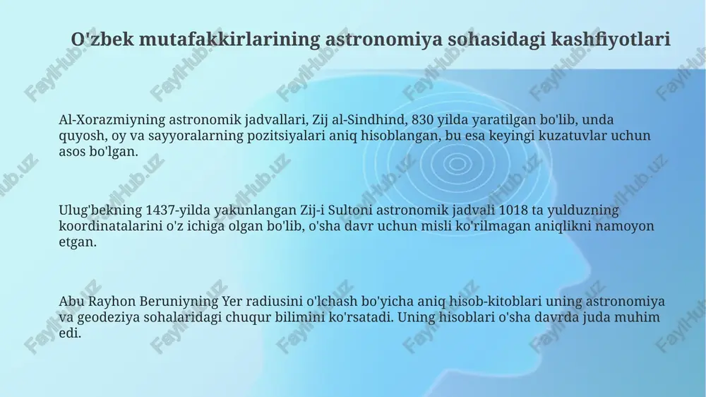 oʻzbek mutaffakirlar ilmiy kashfiyotlari - Page 3