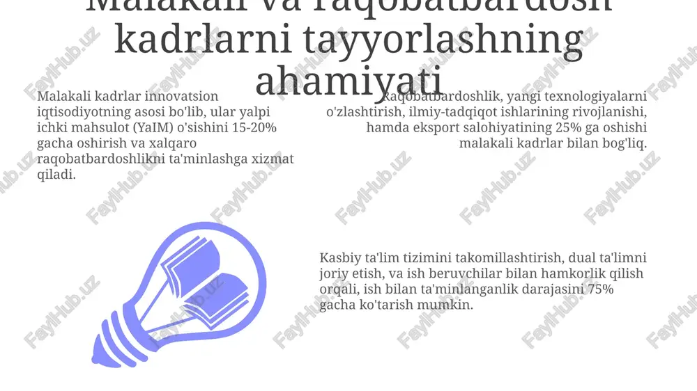 sifatli va raqobatbardosh kadrlar tayyorlash - Page 3
