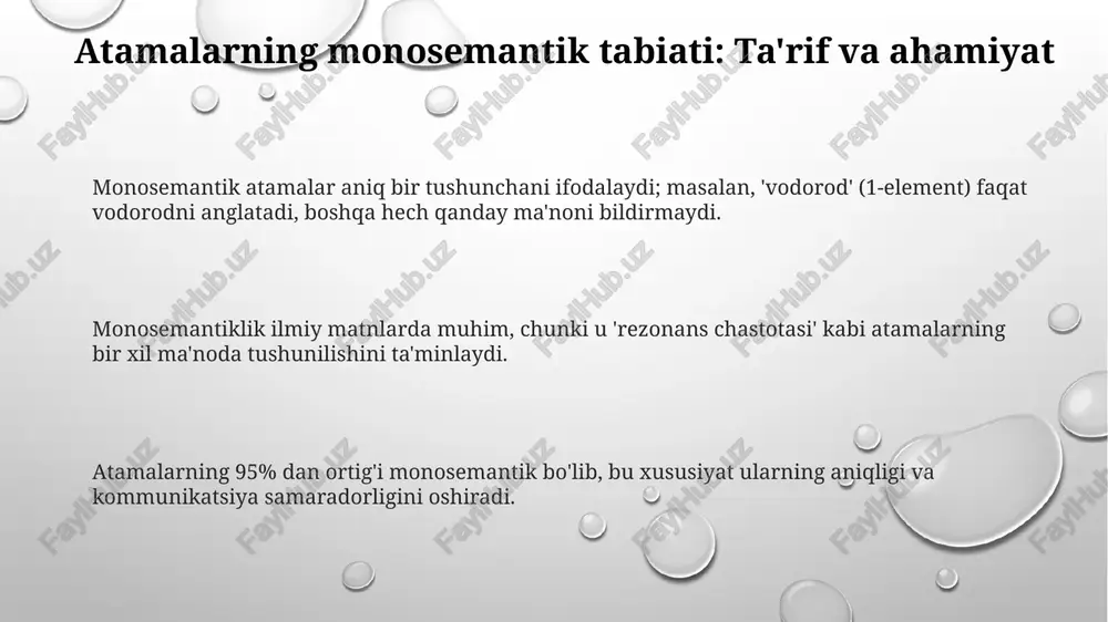 terminlarning monosemantik xarakteri - Page 3