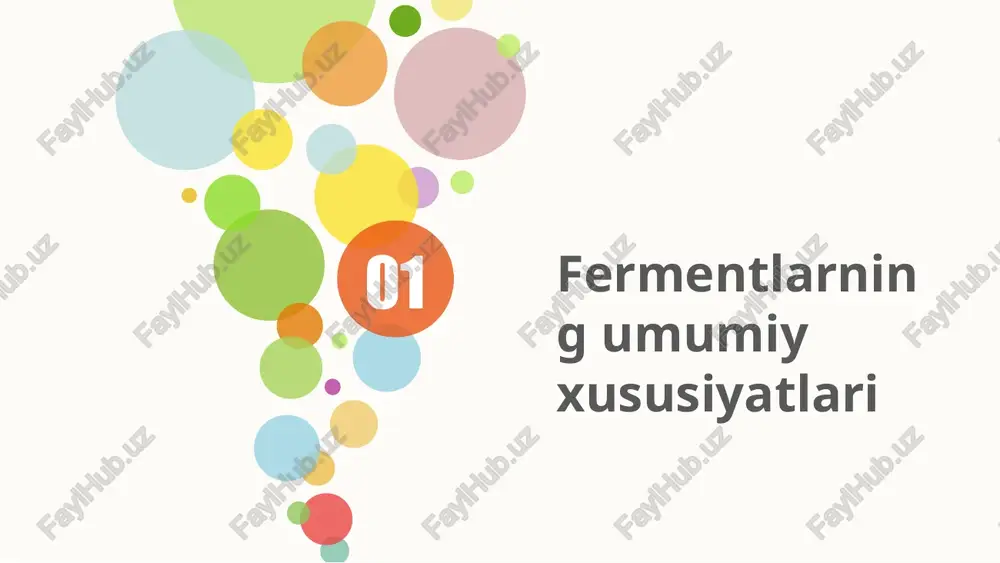 adigan,peptidazlarni ajratib chiqaradi.hosil bo'ladigan fermentlarning oz miqdori ham,katta oziq hajmiga «ishlov» bera oladi. ozuqaviy moddalarning fermentativ parchalanishi natijasida,hayot faoliyati va moddalar almashinuvi jarayonlariga sarflanadigan quvvat ajralib chiqadi. fermentlarning ishtirokisiz,bu jarayonlar juda sekin o'tardi va organizmni yetarli quvvat bilan ta'minlay olmasdi. bundan tashqari,fermentlarning hazm qilish jarayonidagi ishtiroki,molekulalarni ichak devorlarining hujayralaridan o'tib,qonga singib ketishiga imkon beruvchi darajagacha parchalanishini ta'minlaydi. amilaza amilaza so'lak bezlaridan ajralib chiqadi. u ozuqaning uzun glyukozali zanjirdan tarkib topgan, kraxmaliga ta'sir ko'rsatadi.bu fermentning ta'siri natijasida,ikkita o'zaro bog'liq glyukozali molekulalar,ya'ni fruktoza, va boshqa kaltazanjirli uglevodlardan tarkib topgan yuzalar paydo bo'ladi.keyinchalik ular ichakdagi glyukozagacha o'zgaradi va qonga so'rilib ketadi. so'lak bezlari kraxmalning faqat bir qismini parchalaydi.so'lak amilazasi qisqa vaqt ichida, ovqat chaynalyotgan paytda,faoldir.oshqozonga tushgandan keyin ferment uning nordon suyqligi bilan faolsizlashtiriladi.kraxmalning ko'p qismi 12-barmoqli ichakda,oshqozonosti bezi tomonidan ajratiladigan,oshqozonosti amilazasi ta'sirida parchalanadi. add your words here,according to your need to draw the text box size. your title add your words here,according to …