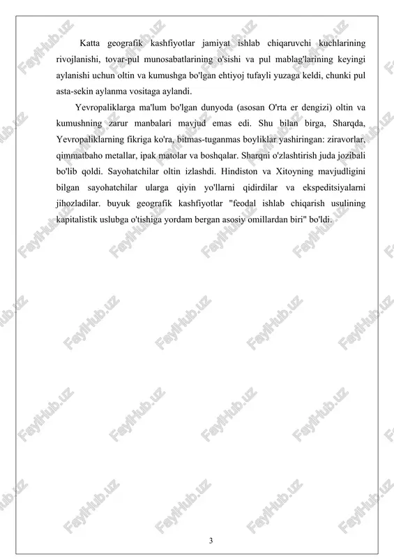 a qaratilgan edi. kolumbning rejasida to'g'ri taxminlar yolg'on bilan birlashtirildi. antik davrda va kolumb davrida ma'lum bo'lgan yerning sharsimon shakli haqidagi g'oya ma'lumotli odamlarda unchalik shubha tug'dirmadi, er yuzasida yagona quruqlik bir quruqlikdan sezilarli darajada ustunlik qiladi degan g'oyaga yaqin edi. okean. va agar shunday bo'lsa, unda g'arbiy yo'l bilan osiyoga suzib borish nafaqat mumkin, balki sharqiy yo'nalishdan ancha qisqaroq bo'lishi kerak. ammo qancha qisqaroq? ushbu g'oyani amalda amalga oshirish imkoniyati yoki mumkin emasligi ushbu savolga javobga bog'liq edi. mavjud ma'lumotlar orasidan o'ziga mosini tanlab, kolumb ularni o'ziga kerak bo'lgan yo'nalishda "to'g'irladi" (aftidan beixtiyor) va oxir-oqibat kanar orollaridan sipango oroliga (yaponiya) 3,5 baravar kam masofani oldi. asl nusxadan ko'ra. loyiha portugaliya qiroli joan ii ga taqdim etildi . u buni ekspert komissiyasiga topshirdi, u 1485 yil boshida o'z qarorini qabul qildi: kolumbning rejasi, ehtimol, amaliy jihatdan amalga oshirilmaganligi sababli rad etildi. mutaxassislar uchun aniq bo'lgan loyihaning sof ilmiy keskinliklaridan tashqari, …