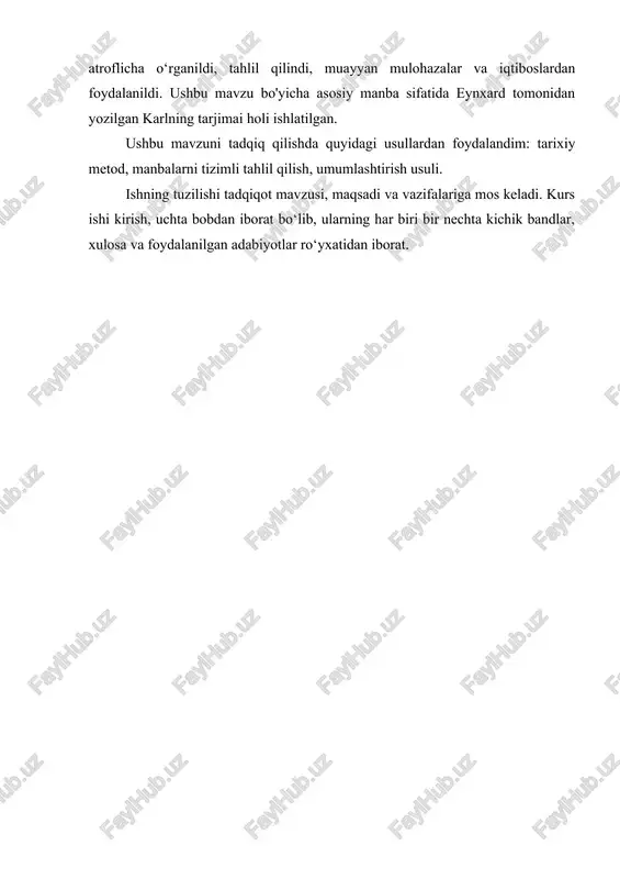 ini bosib olgan arablar bilan urush boshlaydi. 778 yilda karl i armiyasi pireney tog'larini kesib o'tib, arablarning muhim strategik nuqtalaridan biri bo'lgan saragosa shahrini egallashga harakat qildi. ushbu kampaniya muvaffaqiyatsiz tugadi va saragosani olib bo'lmaydi. qaytish yo'lida, roncesvalles darasida, franklar qo'riqchisi basklar tomonidan hujumga uchradi. jangda franklar mag'lubiyatga uchradi. 8-asr oxirida. - 9-asrning boshida. franklar arablar istilosi to'xtamaganligi sababli pireney tog'lari orqasida yana bir necha marta ekspeditsiya qilishadi. bu yurishlar 778 yilgi yurishdan ko'ra allaqachon muvaffaqiyatli bo'lgan. buyuk karl pireney va ebro daryosi o'rtasida joylashgan zamonaviy ispaniya hududidagi hududni zabt etishga muvaffaq bo'ldi. ushbu hududda charlz i franklar imperiyasini arab bosqinlaridan himoya qilish uchun chegara posti bo'lib xizmat qiladigan ispaniya marshini yaratadi. keyinchalik brend hududida barselona okrugi shakllanadi. karl i ning o'g'illaridan biri akvitaniya qiroliga aylanadi. karl i oʻzining koʻp istilolarini sharqda, markaziy yevropada oʻtkazadi. ayniqsa, saklar bilan uzoq va tirishqoqlik bilan kurashdi (772—804). saksoniyaning anneksiya qilinishi karl i uchun …