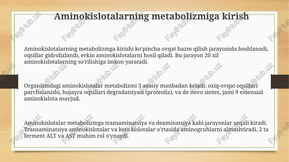 aminokislotalarni almashtirish - Page 3