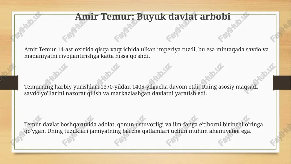 amir temur: buyuk davlat arbobi - Page 3