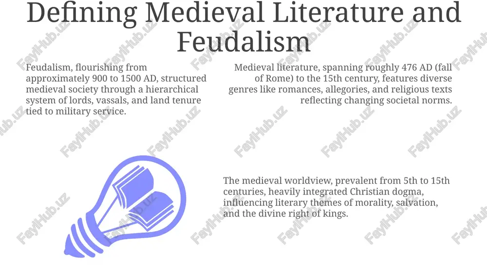 an introduction to medieval literature - Page 3