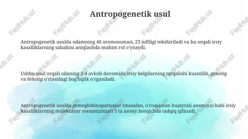 antropogenetik usul - Page 3