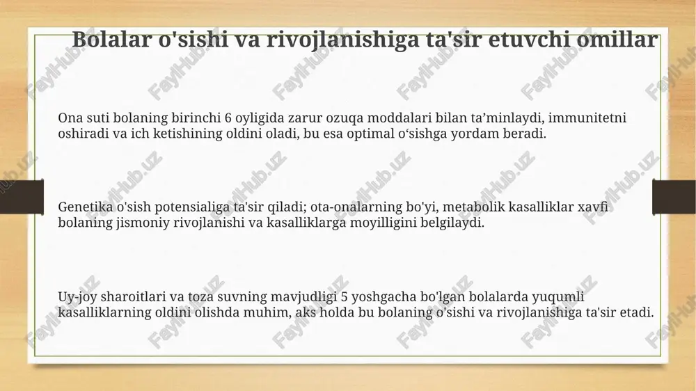 bolalar o'sishi va rivojlanishi - Page 3