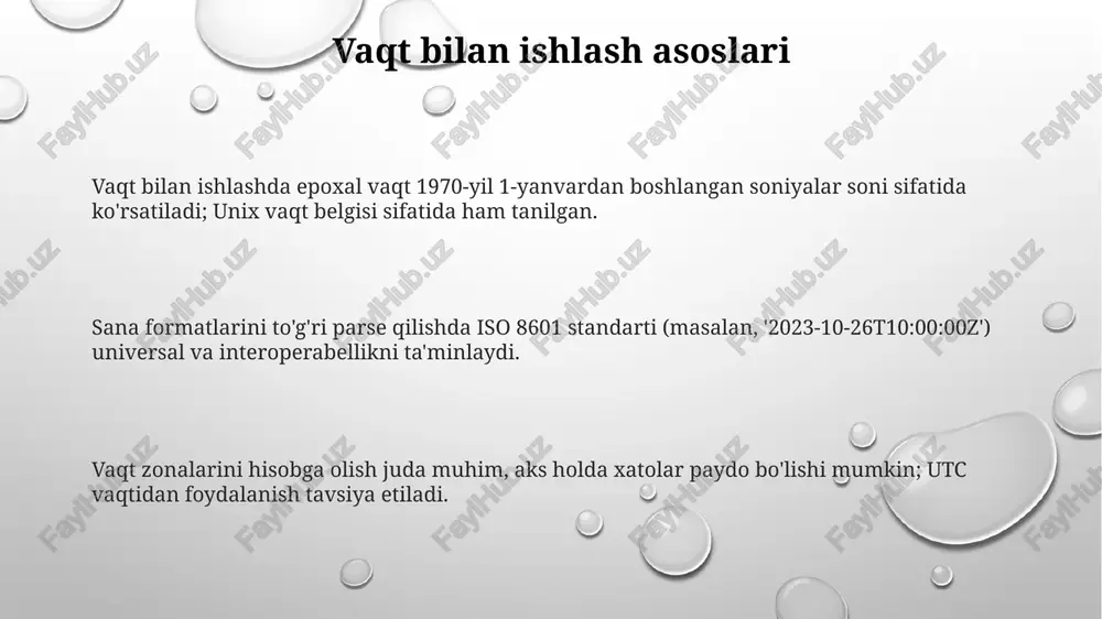 vaqt bilan ishlash asoslari - Page 3