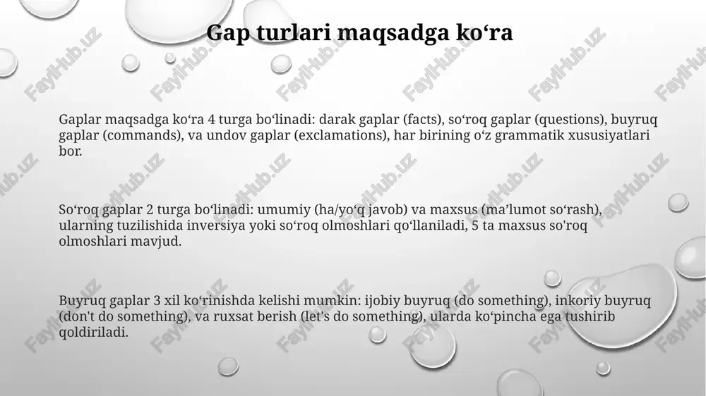 gap ning maqsadiga ko'ra turining xususiyatlari - Page 3