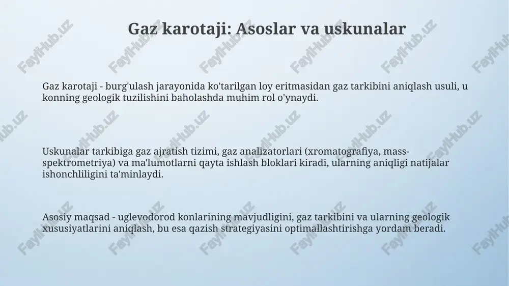 gaz karotaji: asoslar va uskunalar - Page 3
