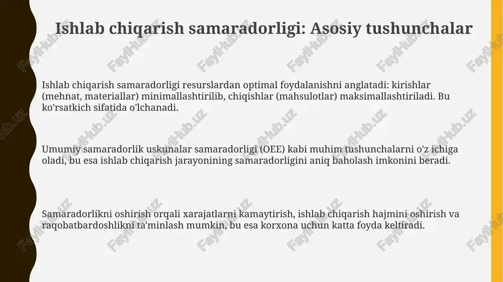 ishlab chiqarish samaradorligi - Page 3