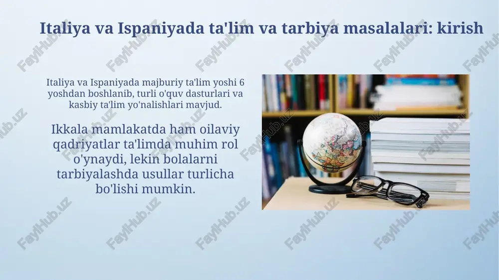 italiya va ispaniyada ta'lim va tarbiya masalalari - Page 3