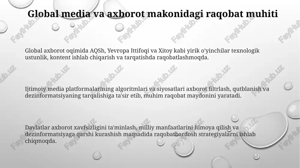 jahon mediava axborot makoni da raqobat muhit - Page 3