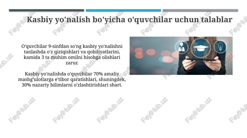 kasbhunargayo'naltirishdao'quvchilargaqo'yiladigantalablar - Page 3