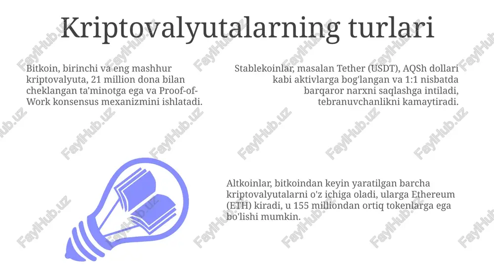 kriptovalyutalarning turlari - Page 3