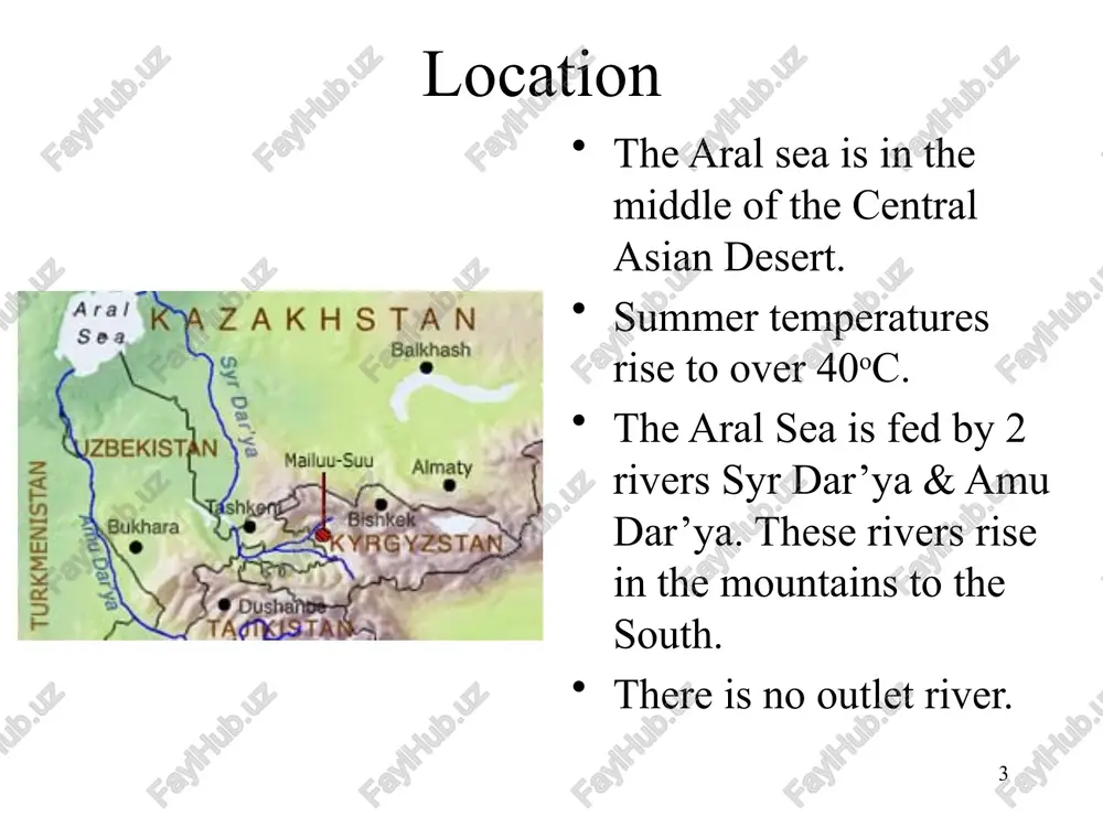 global problem in the aral sea - Page 3