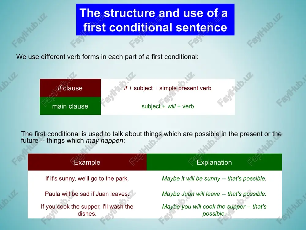 conditionals - Page 3