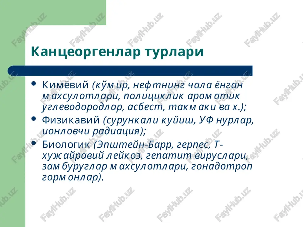 o'smalar patofiziologiyasi - Page 3