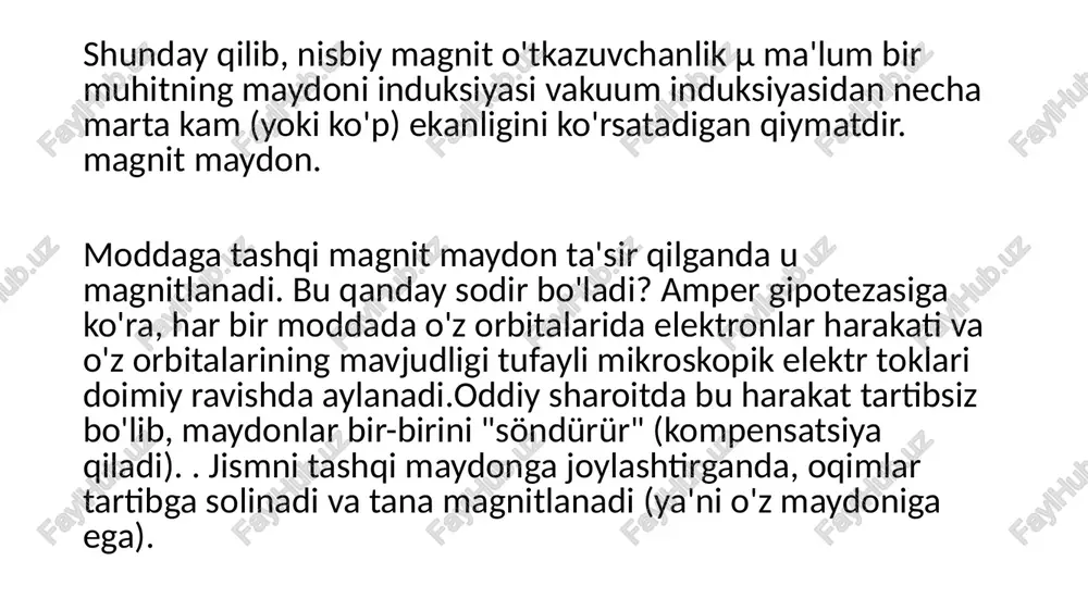 moddalarning magnit xususiyatlari - Page 3