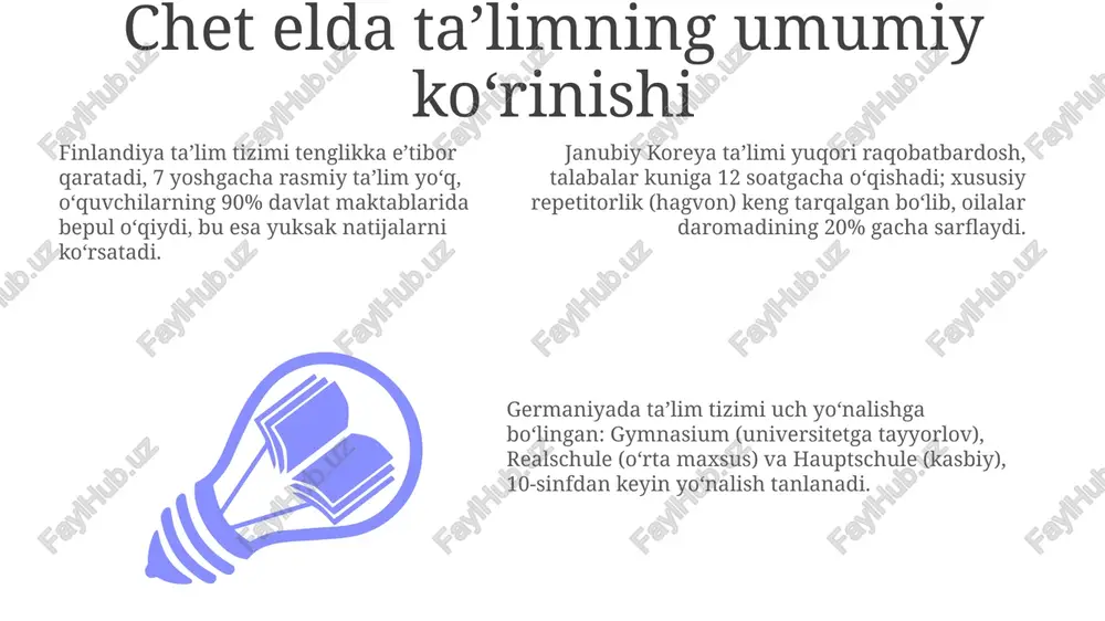horijiy mamlakatlardagi tarbiyaga qisqacha izoh - Page 3