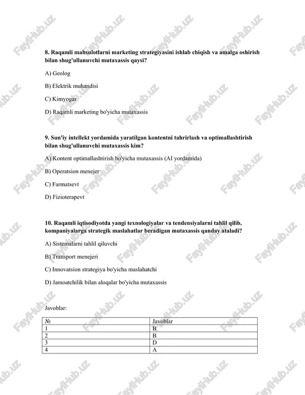 raqamli iqtisodiyot davrida yangi kasblar - Page 3