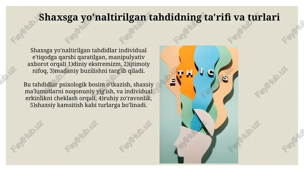 shaxsga yo'naltirilgan tahdidlar - Page 3