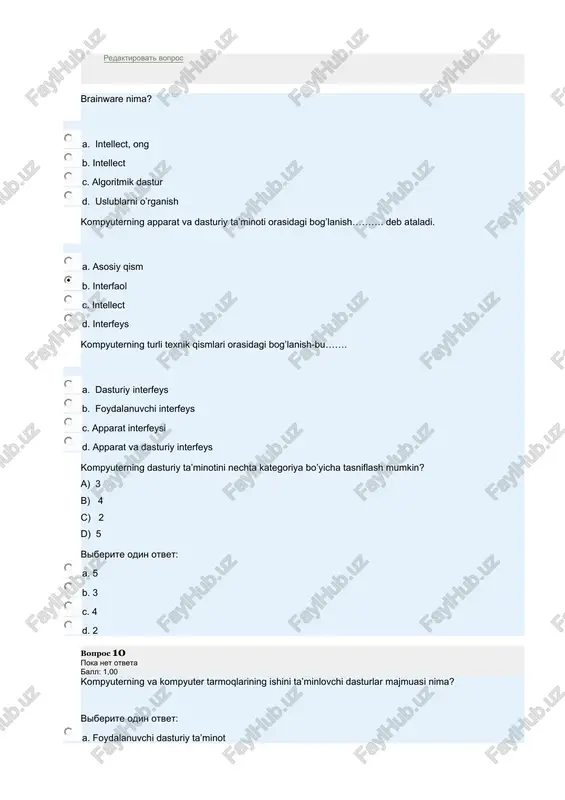 shaxsiy kompyuterning nechta tashkiliy qismdan iborat? - Page 3