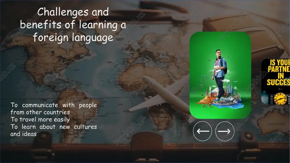 write about challenges and benefits of learning a foreign language. - Page 3
