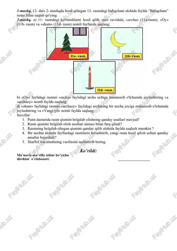 paintda rasmlarni qayta ishlash - Page 3
