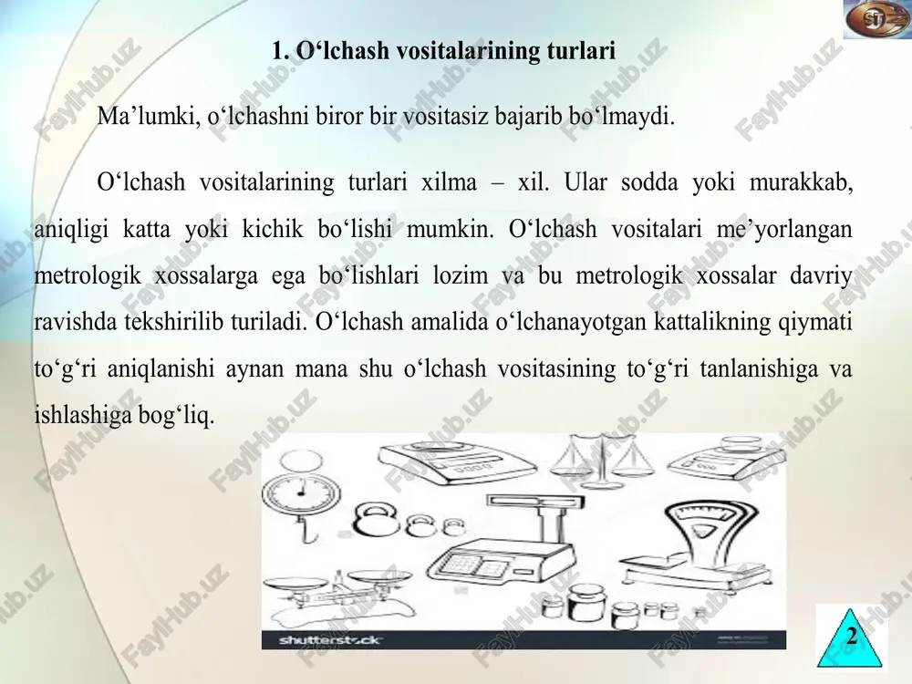 a etalon uskunasi nomi be rilgan.