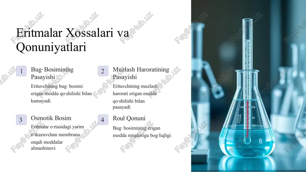 eritmalar: kimyoviy va fizik xossalari - Page 3