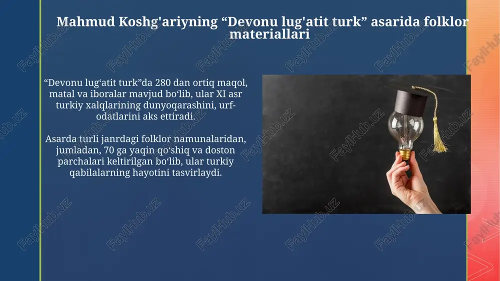 "devonu lug'atit turk" asaridagi folklor materiallari - Page 3