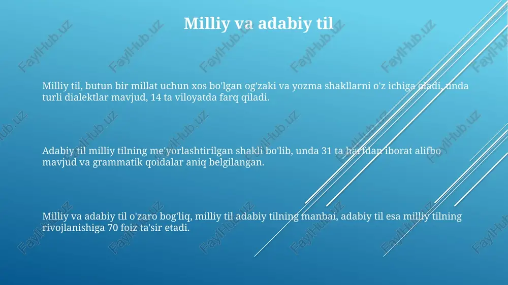 milliy va adabiy til. fonetik va fonologik hodisalar. - Page 3