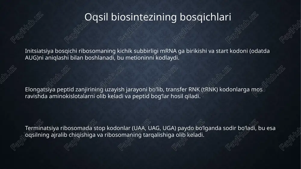 oqsilbiosintezi - Page 3