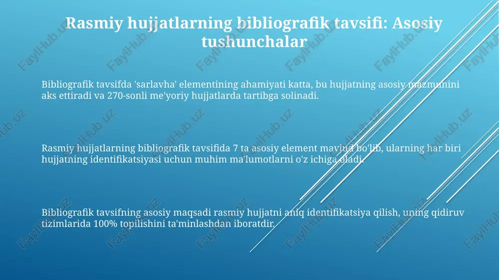 rasmiy hujjatlarni bibliografik tavsiflash - Page 3