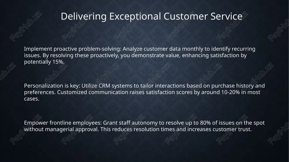 delivering exceptional customer service - Page 3