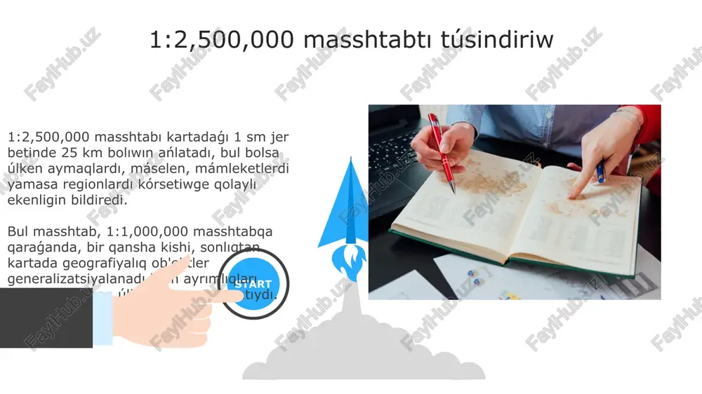 1:2,500,000 liq mashtabli kartani uyreniw - Page 3